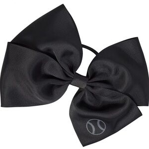 DSG Homerun Softball hair bow Black OS NWT